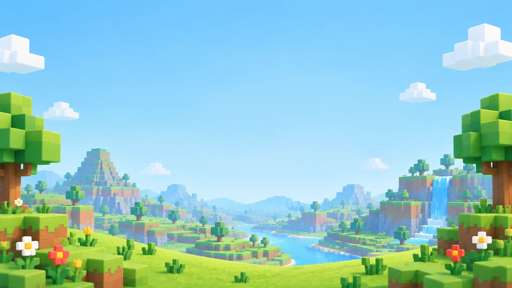 The Green Valley, one of Little World's scenery themes